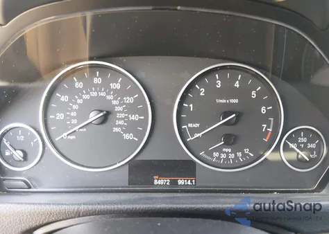 2016 BMW 320I z USA, uszkodzony, nr VIN WBA8E1G52GNU12247